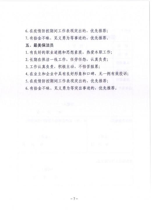 关于开展第四届徐州市“最美物业人”评选活动的通知(图7)